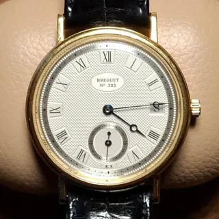 Breguet Classique 5920ba/15/984 Yellow gold Silver