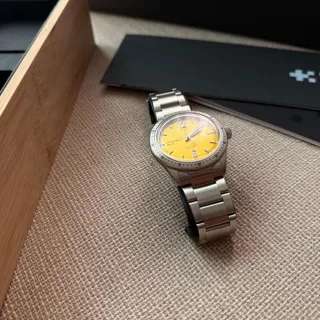 Christopher Ward 316 L 41mm Stainless steel Yellow