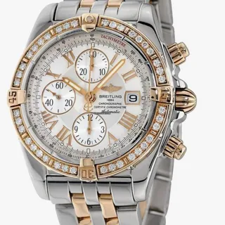 Breitling Chronomat Evolution 44mm Yellow gold and Stainless steel White