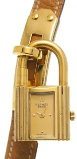 Hermès Kelly 20mm Yellow gold Golden