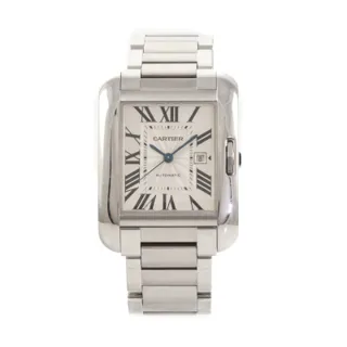 Cartier Tank Anglaise W5310009 3511 Stainless steel Silver