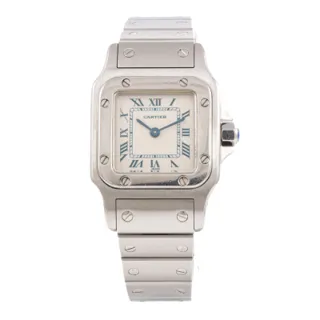 Cartier Santos Galbée W20017D6 24mm Stainless steel Silver