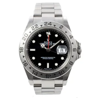 Rolex Explorer II 16570 40mm Stainless steel Black