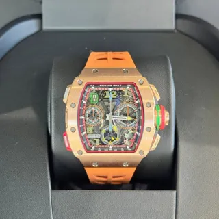 Richard Mille RM65-01 44.5mm Rose gold Skeletonized