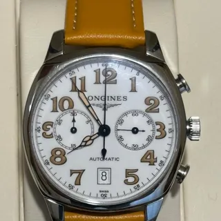 Longines Spirit L2.705.4 40mm Stainless steel White