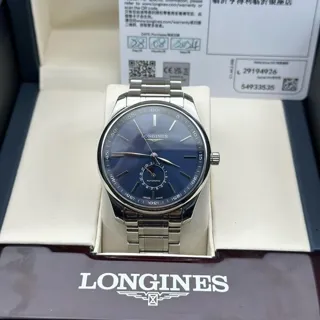 Longines Master Collection L2.919.4.92.6 42mm Stainless steel Blue