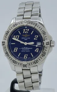 Breitling Colt A17350 38mm Stainless steel blue