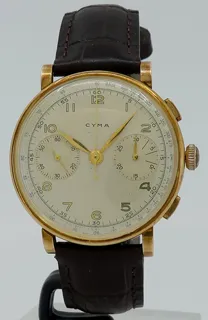 Cyma 14k yellow gold Silver