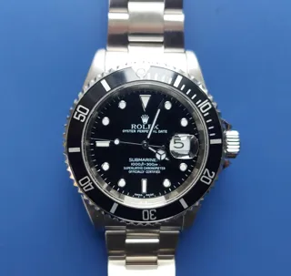 Rolex Submariner 40mm Stainless steel Black