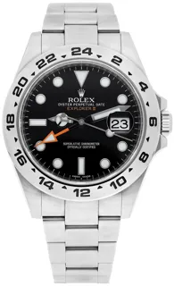 Rolex Explorer II 216570 Stainless steel Black