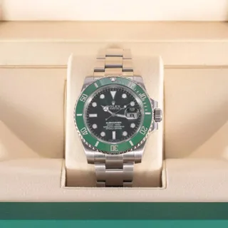 Rolex Submariner Date 116610LV Stainless steel Green