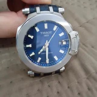 Tissot T-Race T115.407.17.041.00 45mm Stainless steel Blue