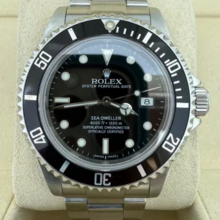 Rolex Sea-Dweller 16600 Stainless steel Black