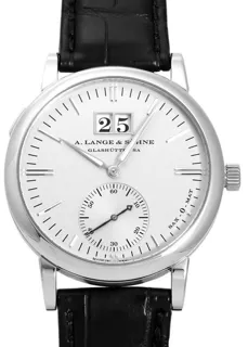 A. Lange & Söhne Langematik 308.025 37mm Platinum Silver