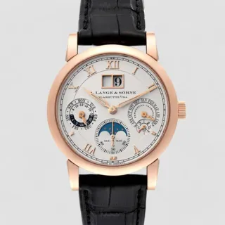 A. Lange & Söhne Langematik 310.032 38.5mm Rose gold Silver