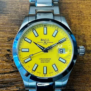 Ball Engineer III NM9026C-S39CJ-YE 40mm Stainless steel Yellow