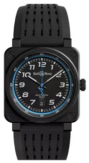 Bell & Ross Instruments BR0392-a522-CE/SRB 42mm Black ceramic Black