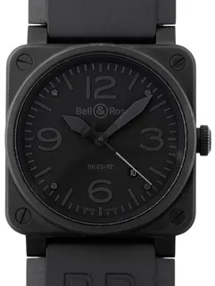 Bell & Ross Instruments BR0392PHANTOM 42mm Stainless steel Black