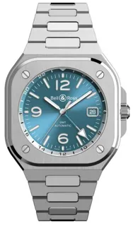 Bell & Ross Urban BR05G-PB-ST/SST 41mm Stainless steel Blue