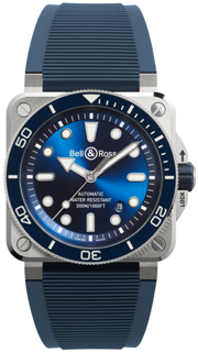 Bell & Ross BR-03 Diver Blue Steel BR03A-D-BLU-ST/SRB 42mm Stainless steel blue