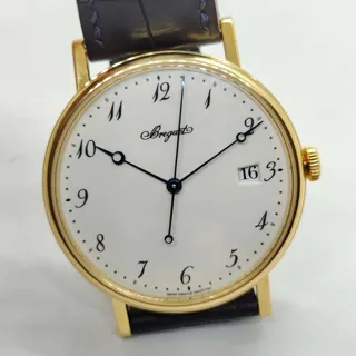 Breguet Classique 5177BA/29/9V6 38mm Yellow gold White