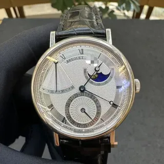 Breguet Classique 7137BB/11/9V6 39mm White gold Silver