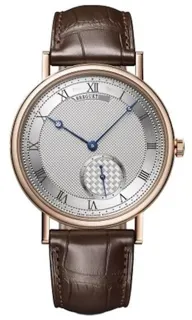 Breguet Classique 7147BR/12/9WU 40mm Rose gold Silver