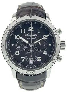 Breguet Type XX - XXI - XXII 3810ST/92/9ZU 42mm Stainless steel Brown