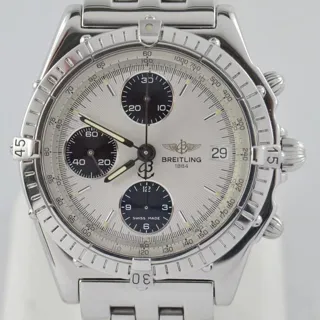 Breitling Chronomat A13048 39mm Stainless steel Silver (solid)