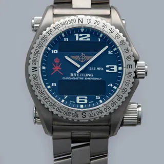 Breitling Emergency E76321 Titanium Blue