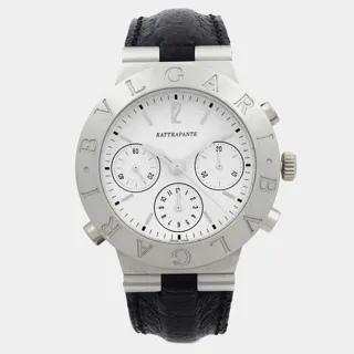 Bulgari Diagono Rattrapante CH 40 GL Platinum White