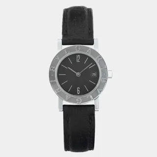 Bulgari Bvlgari Bvlgari Stainless steel Black