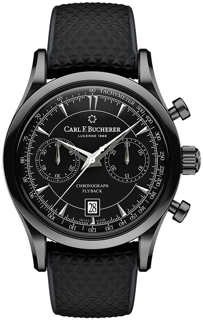 Carl F. Bucherer Manero Flyback 00.10919.12.33.01 43mm Stainless steel and Black DLC Black