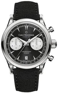 Carl F. Bucherer Manero Flyback 00.10927.08.33.02 Stainless steel Black