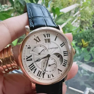 Cartier Rotonde de Cartier W1556240 42mm Rose gold Silver