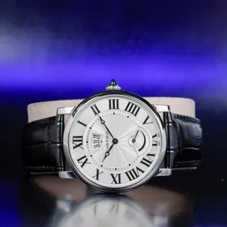 Cartier Rotonde de Cartier W1556369 40mm Rose gold Silver