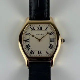 Cartier Tortue WGTO0006 41mm Yellow gold White