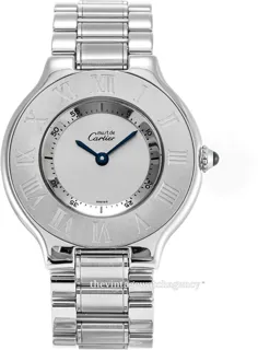 Cartier 21 Must W10110T2 Stainless steel Silver