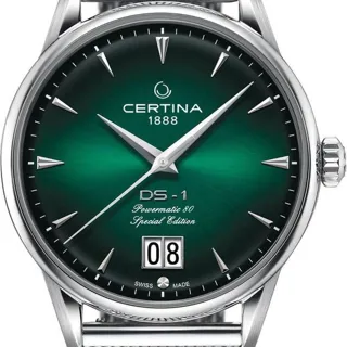 Certina DS-1 C029.426.11.091.60 41mm Stainless steel Green