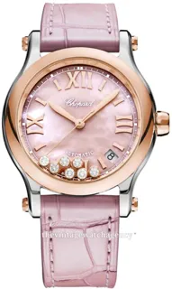 Chopard Happy Sport 278559-6021 Stainless steel Pink