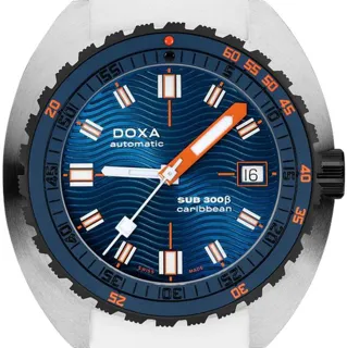 Doxa Sub 830.10.201.23 42.5mm Stainless steel Blue