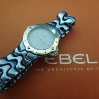 Ebel Sportwave E6087621 28mm Stainless steel Champagne