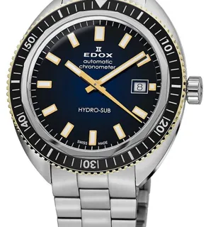 Edox 80128-357-JNM-BUDD 42mm Stainless steel Blue