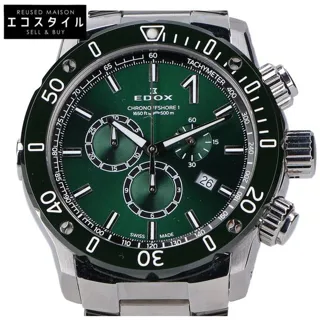 Edox 10221-3VM5-VIN5 45mm Stainless steel Green