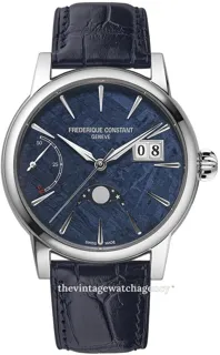 Frédérique Constant Manufacture FC-735MT3HPT 40mm brushed/polished steel blue