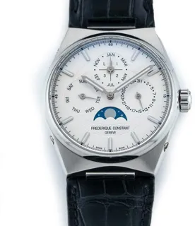 Frédérique Constant Manufacture Slimline Perpetual Calendar FC-775S4NH6 41mm Stainless steel Silver