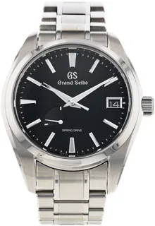 Grand Seiko Spring Drive SBGA203 Stainless steel Black