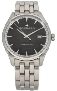 Hamilton Jazzmaster H324510 40mm Stainless steel Black