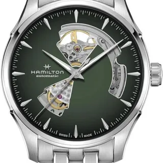 Hamilton Jazzmaster H32675160 40mm Stainless steel Green