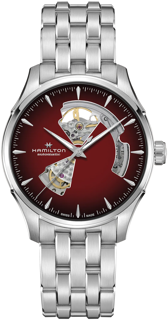 Hamilton Jazzmaster H32675170 40mm Stainless steel Red